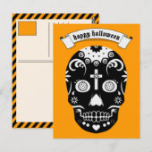 ハッピーハローウィン糖スカル ポストカード (正面/裏面)