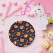 ハッピーハローウィン紙プレート ペーパープレート (パーティー)