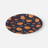 ハッピーハローウィン紙プレート ペーパープレート (アングル)