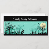 ハッピーハローウィン背景 (正面/裏面)