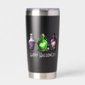 ハッピーハローウィン薬用ジャー 保温保冷タンブラー (正面)