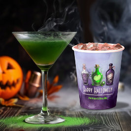 ハッピーハローウィン薬用ジャー 紙コップ
