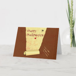ハッピーハローウィン血壁紙 カード
