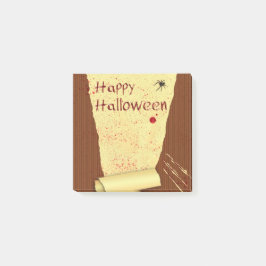 ハッピーハローウィン血壁紙 ポストイット