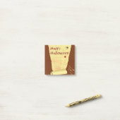 ハッピーハローウィン血壁紙 ポストイット (デスク上)