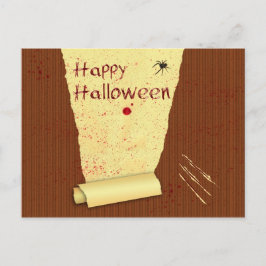 ハッピーハローウィン血壁紙 ポストカード