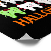 ハッピーハローウィン衣装の歯の妖精 ポスター (角)