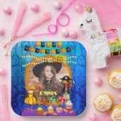 ハッピーハローウィン衣装キッズパーティーお祝い ペーパープレート (パーティー)