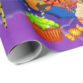 ハッピーハローウィン衣装キッズパーティーお祝い ラッピングペーパー (ロールコーナー)