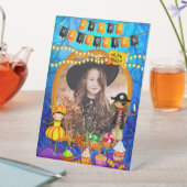 ハッピーハローウィン衣装キッズパーティーお祝い 台座サイン (インサイチュ)