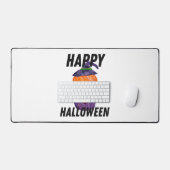 ハッピーハローウィン衣装ハロウィンカップケーキ デスクマット (キーボード&マウス)