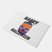 ハッピーハローウィン衣装ハロウィンカップケーキ ドアマット (アングル)