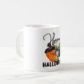 ハッピーハローウィン衣装ハロウィーンデコール コーヒーマグカップ (正面左)