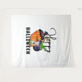 ハッピーハローウィン衣装ハロウィーンデコール タペストリー (正面(横))