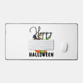 ハッピーハローウィン衣装ハロウィーンデコール デスクマット (キーボード&マウス)