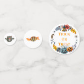 ハッピーハローウィン衣装パーティーカボチャ紙吹雪 コンフェッティ (正面)