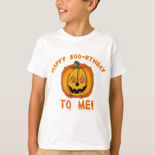 ハッピーハローウィン誕生日のTシャツと贈り物 Tシャツ