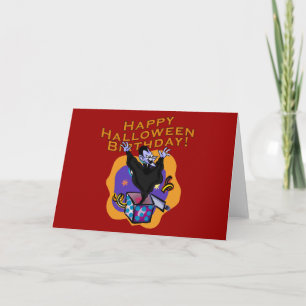 ハッピーハローウィン誕生日! カード