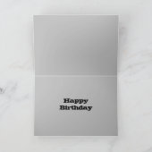 ハッピーハローウィン誕生日 カード (内部)