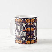 ハッピーハローウィン贈与 コーヒーマグカップ (正面左)