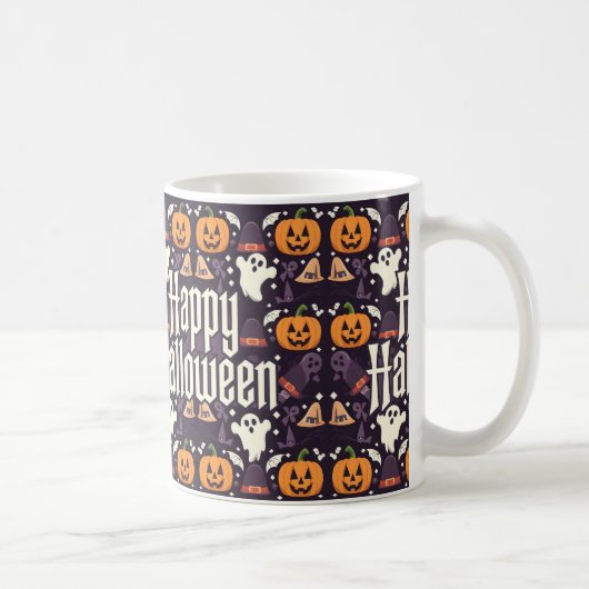 ハッピーハローウィン贈与 コーヒーマグカップ (右)