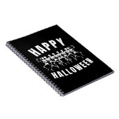 ハッピーハローウィン踊り骨格 ノートブック (右側)