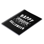 ハッピーハローウィン踊り骨格 ノートブック (左側)