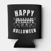 ハッピーハローウィン踊り骨格 缶クーラー (裏面)