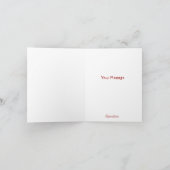 ハッピーハローウィン飛んでいるの魔女 シーズンカード (内部)