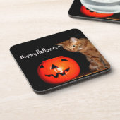 ハッピーハローウィン飲料用コースター コースター (左側)