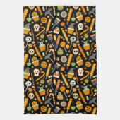 ハッピーハローウィン飴 キッチンタオル (縦)