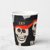 ハッピーハローウィン骨格 紙コップ (左)