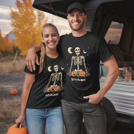 ハッピーハローウィン骨格 Tシャツ