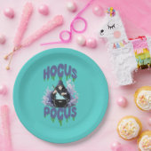 ハッピーハローウィン魔女が彼らのポーションを攪拌ポット ペーパープレート (パーティー)