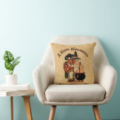 ハッピーハローウィン魔女装飾用クッション クッション (椅子)