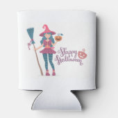 ハッピーハローウィン魔女 缶クーラー (裏面)