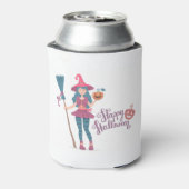 ハッピーハローウィン魔女 缶クーラー (缶裏面)
