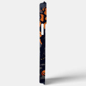 ハッピーハローウィン黒猫シーン、ハロウィーンギフト Case-Mate iPhoneケース (裏面 / 右)