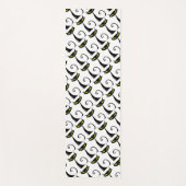 ハッピーハローウィン黒猫 |ヨガマット ヨガマット (正面)