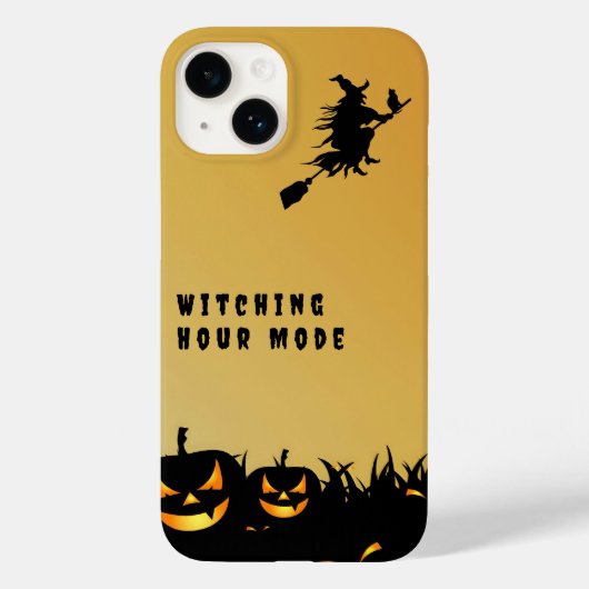ハッピーハローウィン黒魔女 Case-Mate iPhoneケース (裏面)