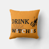 ハッピーハローウィン10月31日ドリンクアップウィッチ クッション (裏面)