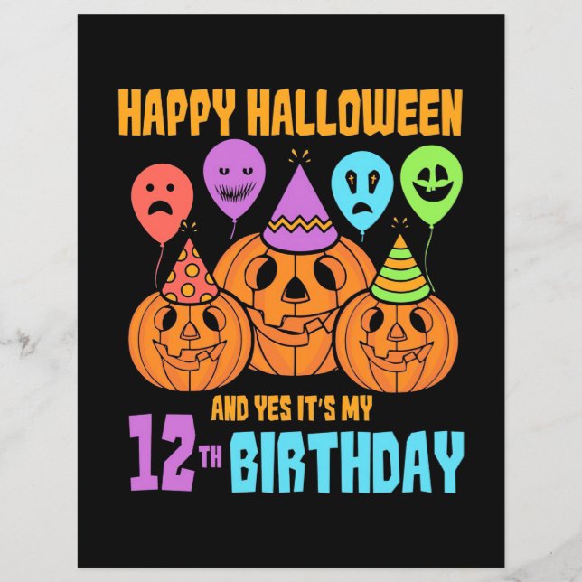 ハッピーハローウィン12誕生日 (正面)