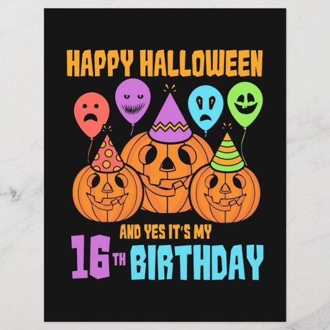 ハッピーハローウィン16誕生日 (正面)