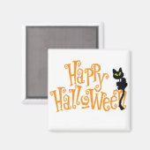 ハッピーハローウィン2インチ冷凍機磁石 マグネット (正面/裏面)