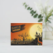 ハッピーハローウィン22はがき ポストカード (スタンド正面)