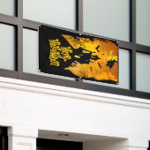 ハッピーハローウィン2 横断幕 (ビルの外側)