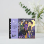 ハッピーハローウィン3ウィッチ シーズンポストカード (スタンド正面)