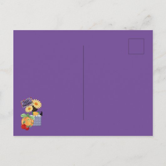 ハッピーハローウィン3 ポストカード (裏面)