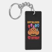 ハッピーハローウィン40歳 キーホルダー (正面左)