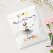 ハッピーハローウィン |おもしろいスケルトン(TUTU) フェイバーバッグ (封をした状態)